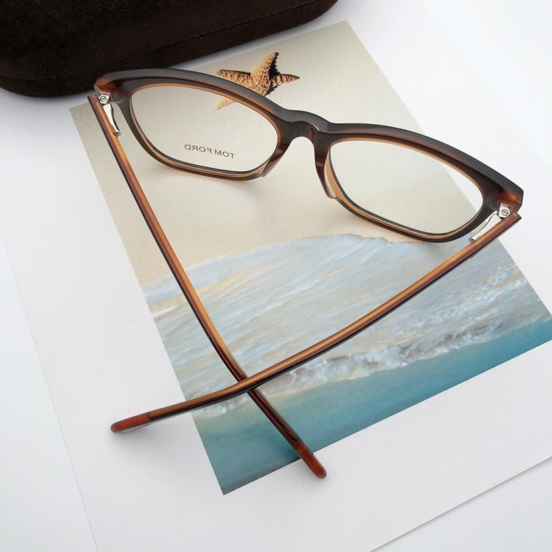 Tom Ford TF5481 Eyeglasses in Brown