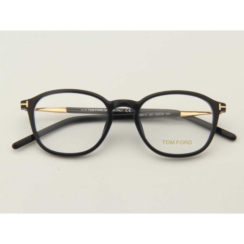 Tom Ford TF5397-F Eyeglasses in Black