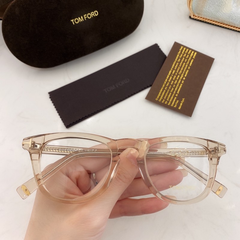 Tom Ford TF5660-B Eyeglasses in Transparent