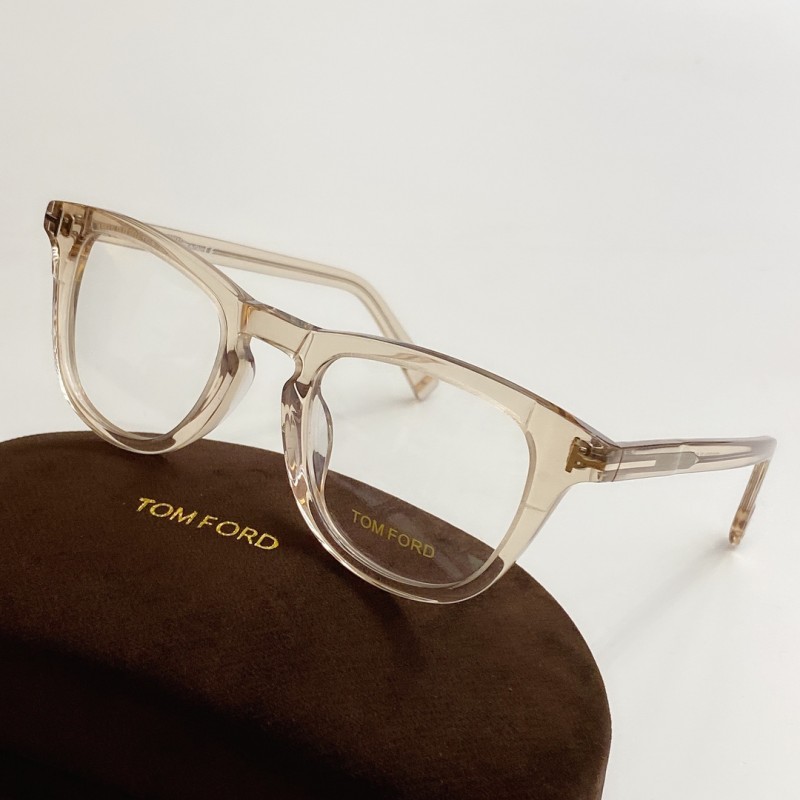 Tom Ford TF5660-B Eyeglasses in Transparent