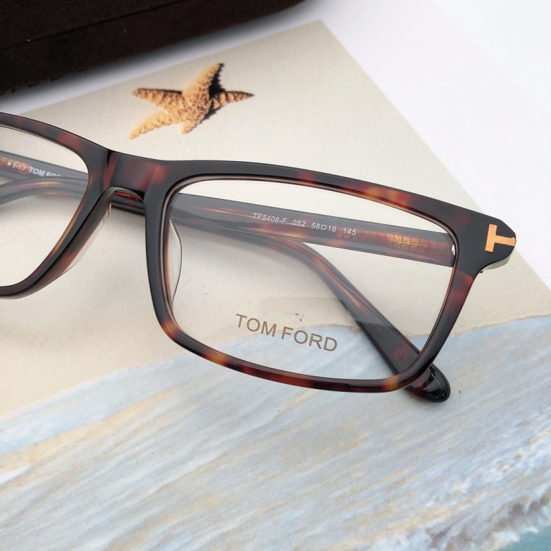Tom Ford TF5408-F Eyeglasses in Tortoise