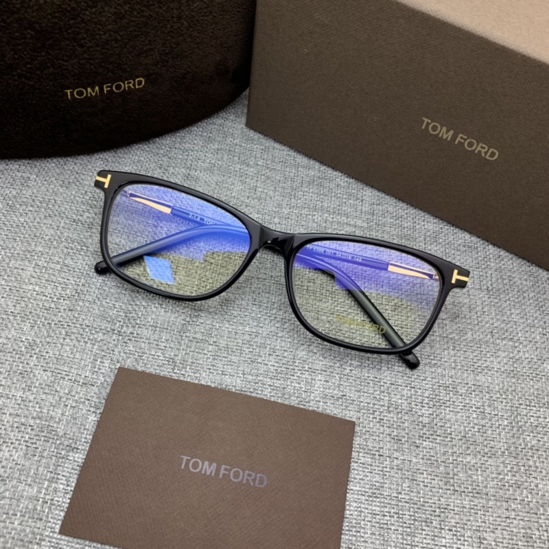 Tom Ford TF5398-F Eyeglasses in Black