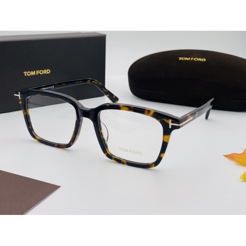 Tom Ford TF5661-F-B Eyeglasses in Tortoise