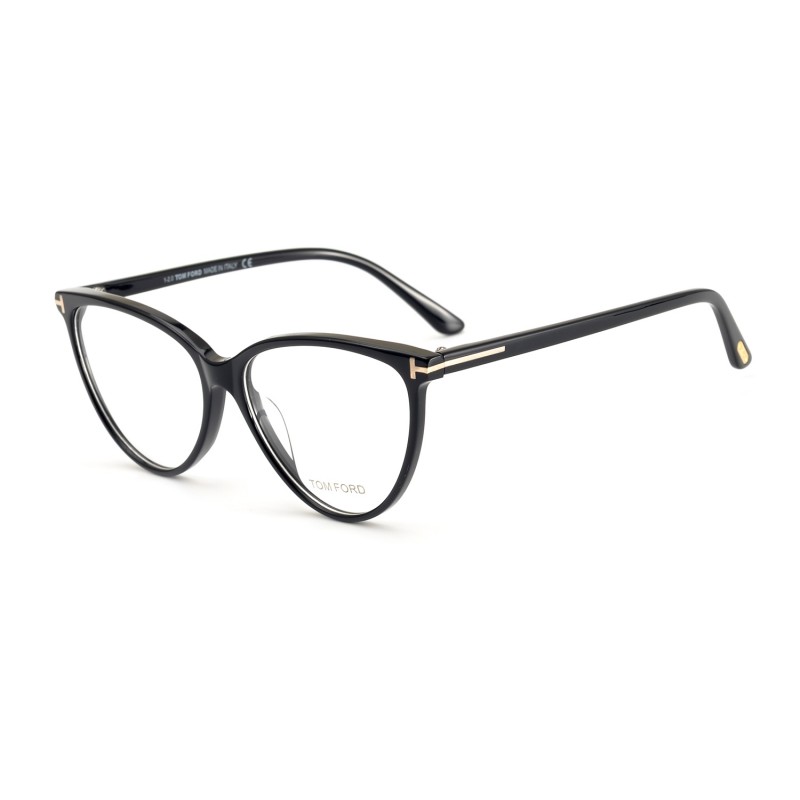 Tom Ford TF5743-B Eyeglasses in Black