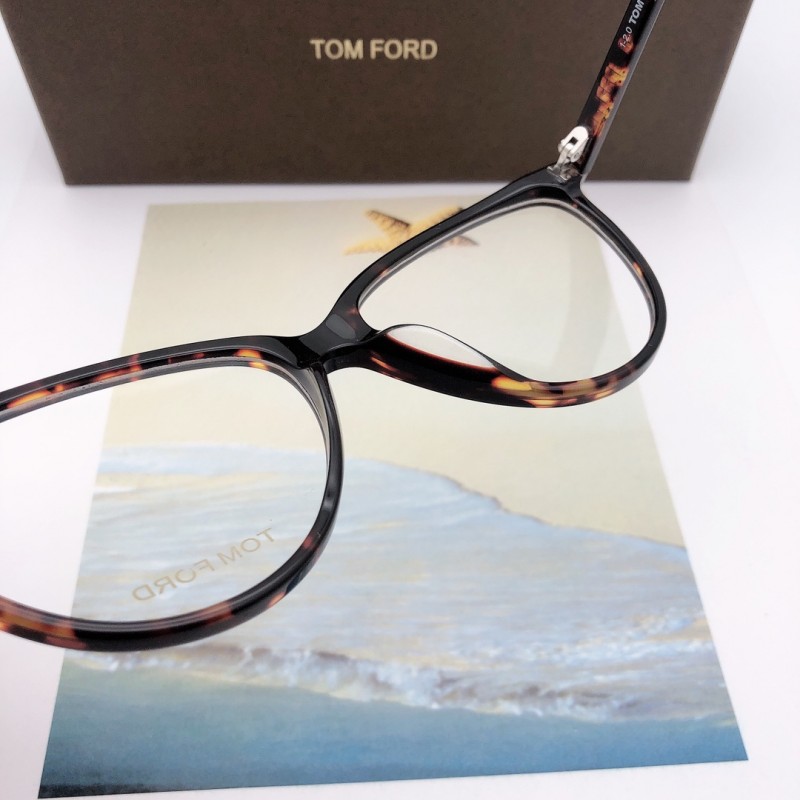 Tom Ford TF5743-B Eyeglasses in Black