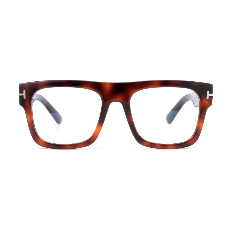 Tom Ford TF5634-B Eyeglasses in Brown Tortoise