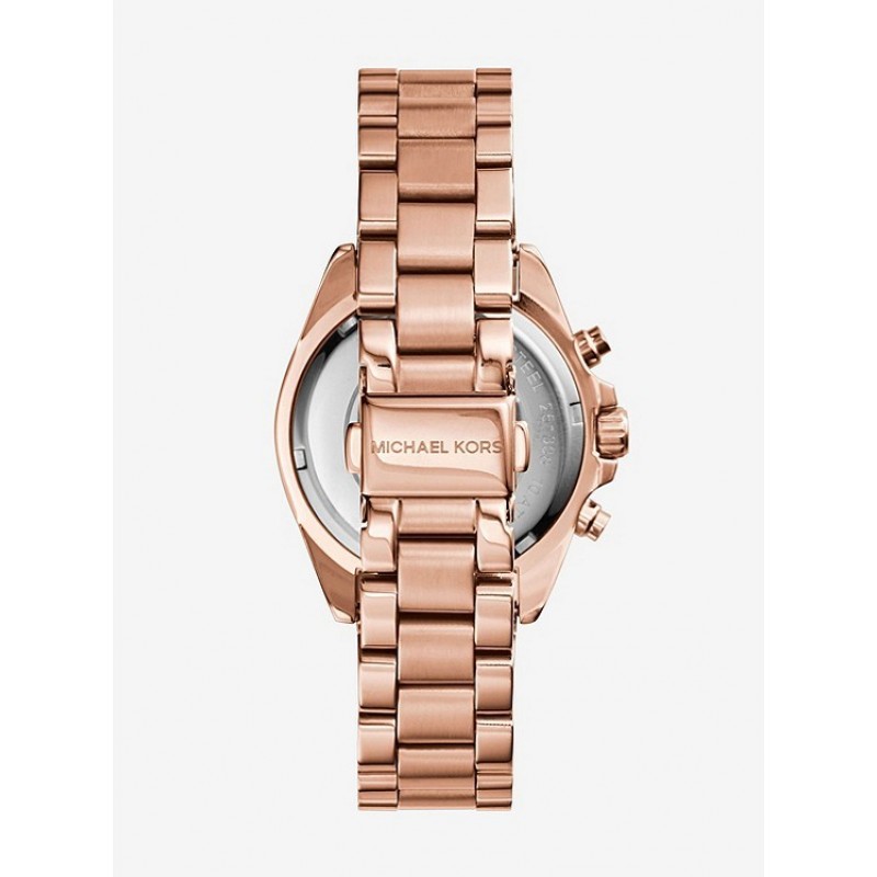 Michael Kors MK5799 Bradshaw Mini Rose Gold Tone Chronograph Ladies Watch