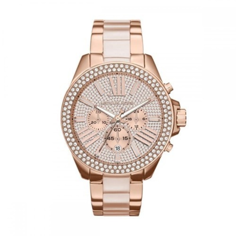 Michael Kors MK6096 Ladies Wren Rose Gold Watch
