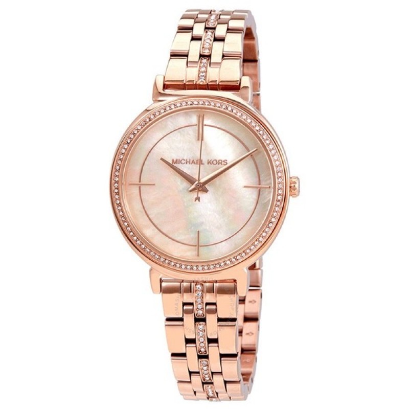 MK3643 Michael Kors Cinthia Mother of Pearl Dial Ladies Watch