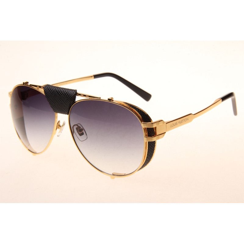 Louis Vuitton Skyline Z0981E Sunglasses In Gold Gr...