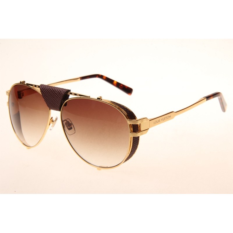 Louis Vuitton Skyline Z0981E Sunglasses In Gold Gr...