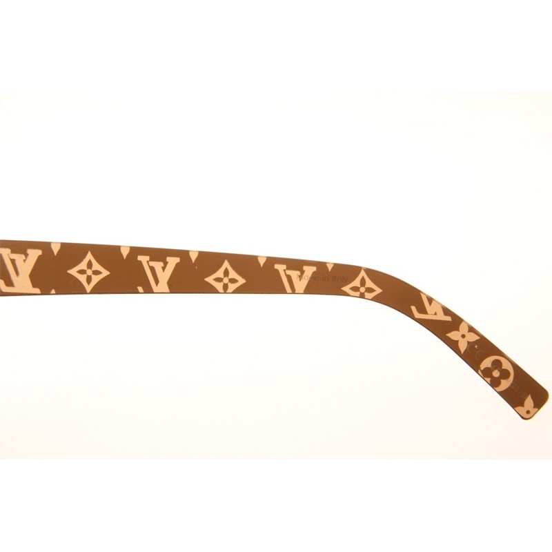 Louis Vuitton Z0982U Sunglasses In Gold