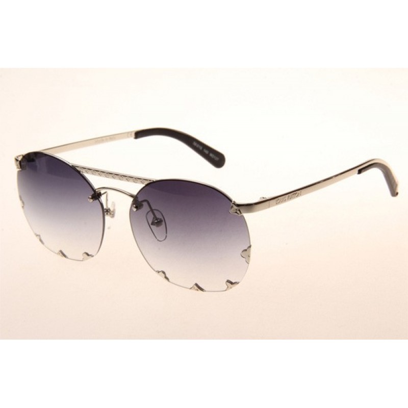 Louis Vuitton Z0960U Diva Sunglasses In Silver Gra...