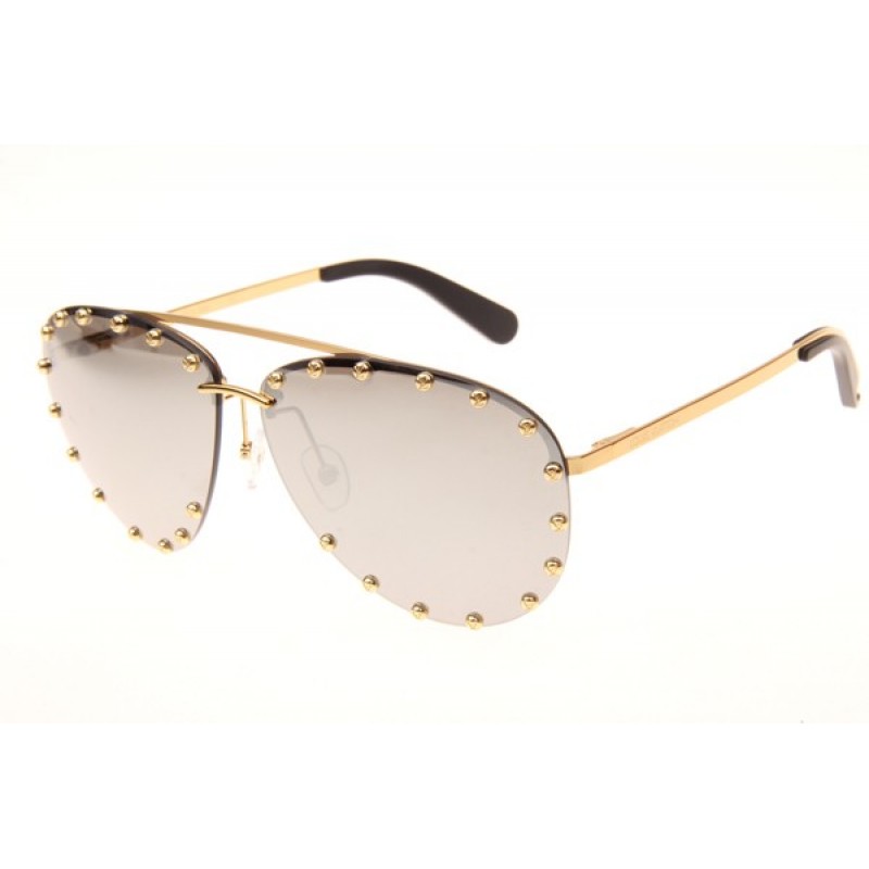 Louis Vuitton Z0914U Sunglasses In Gold Mirror