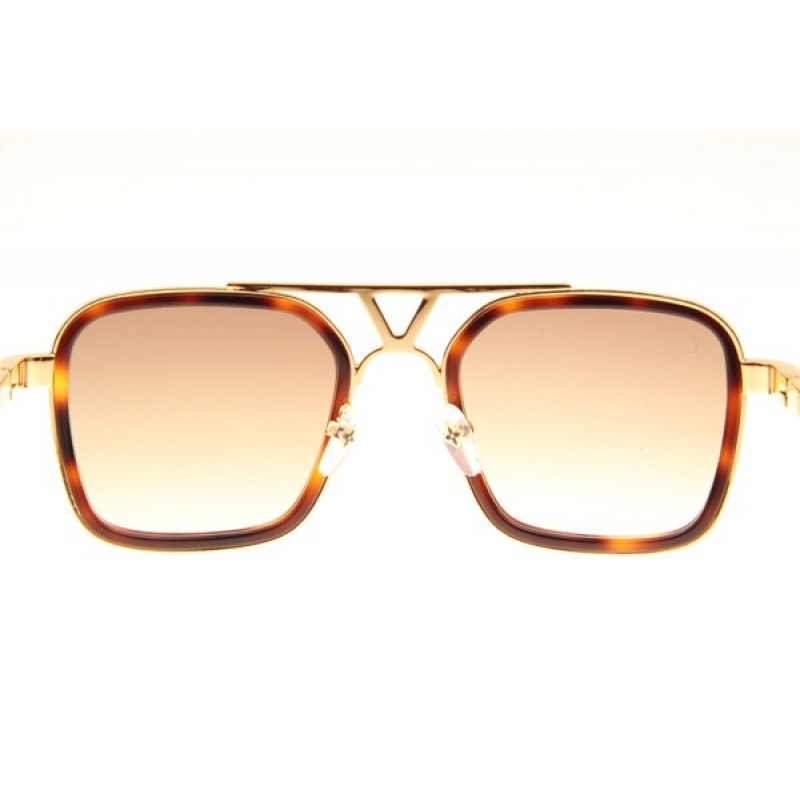 Louis Vuitton Z0947U Sunglasses In Tortoise Gradient Brown