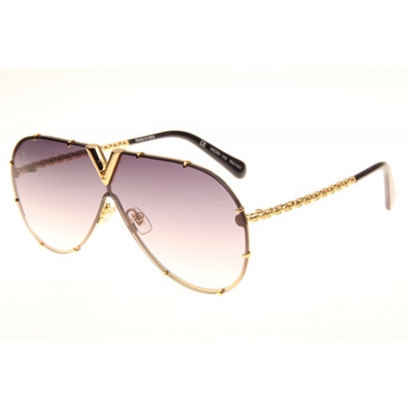 Louis Vuitton Z0898E Sunglasses In Gold Gradient B...