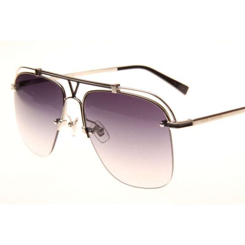 Louis Vuitton Z2335W Sunglasses In Silver Gradient Grey