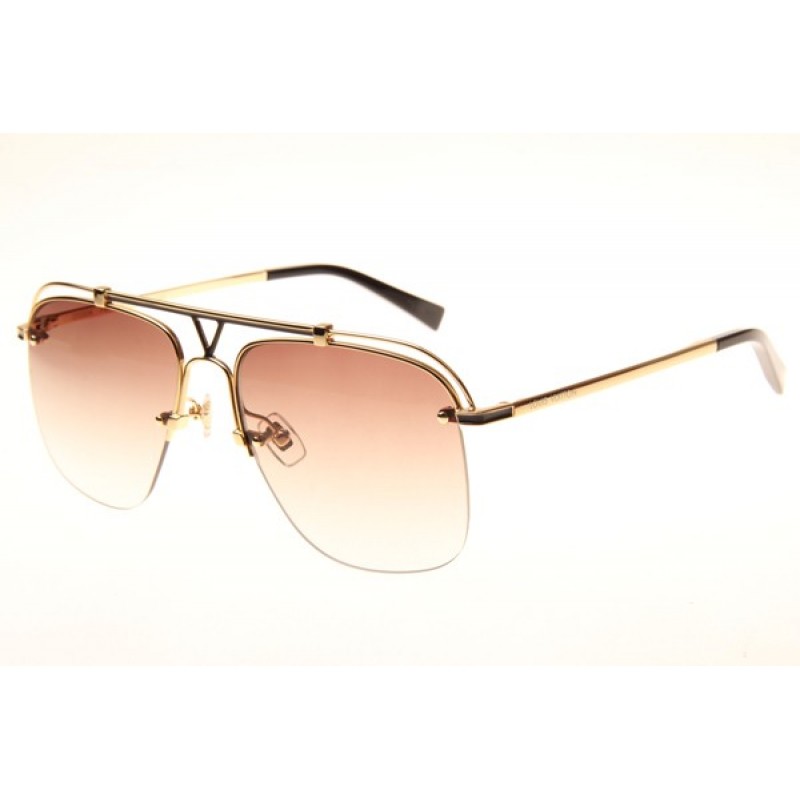 Louis Vuitton Z2335W Sunglasses In Gold Gradient B...