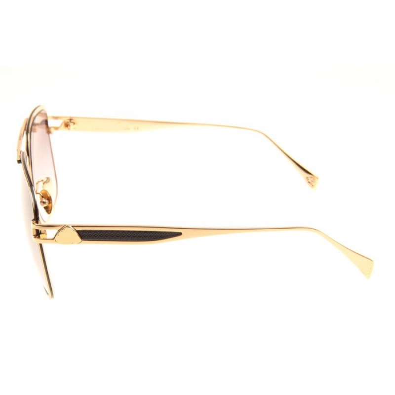Maybach The Defiant I Sunglasses In Gold Black Gradient Grey
