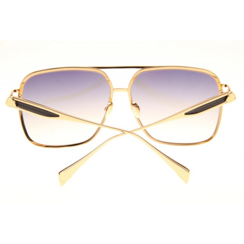 Maybach The Defiant I Sunglasses In Gold Black Gradient Grey