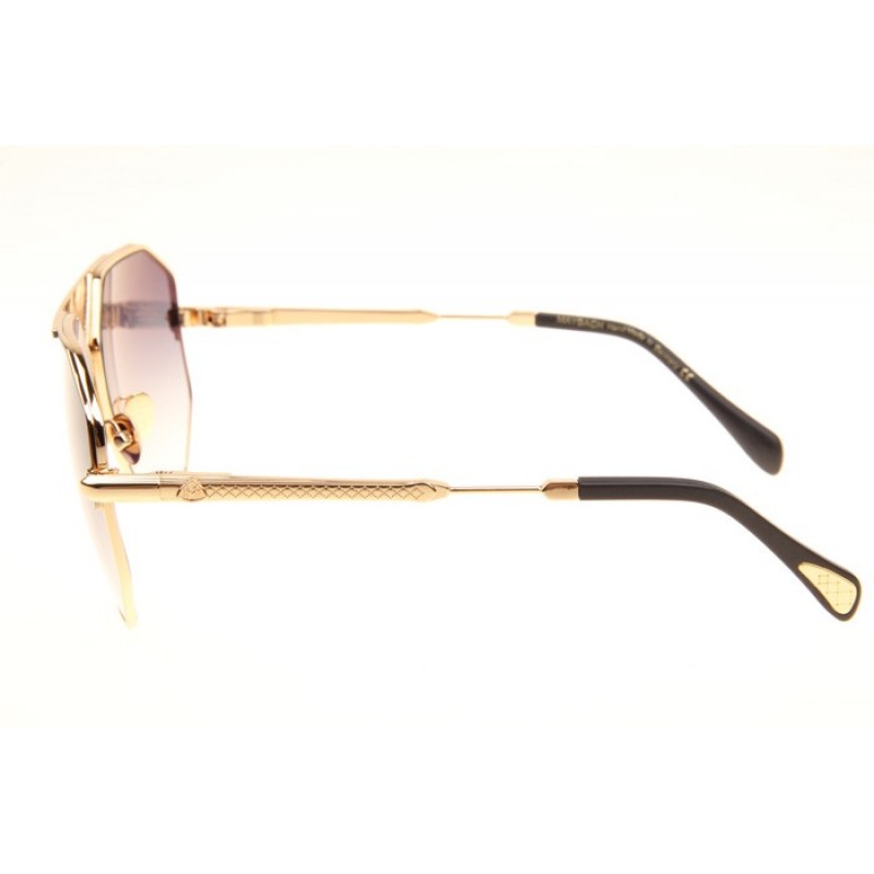 Maybach The Grand Sunglasses In Gold Black Gradient Grey