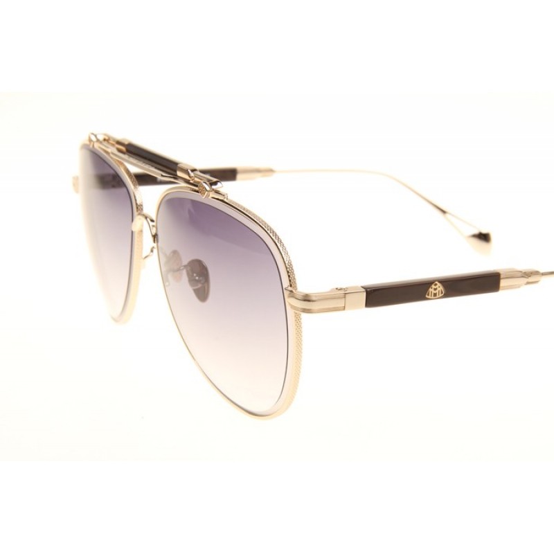 Maybach The Observer I Sunglasses In Silver Gradient Grey