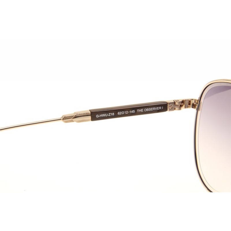 Maybach The Observer I Sunglasses In Silver Gradient Grey