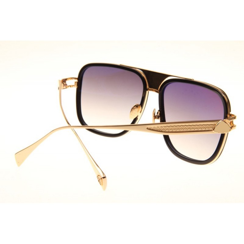 Maybach The Premier Sunglasses In Black Gold