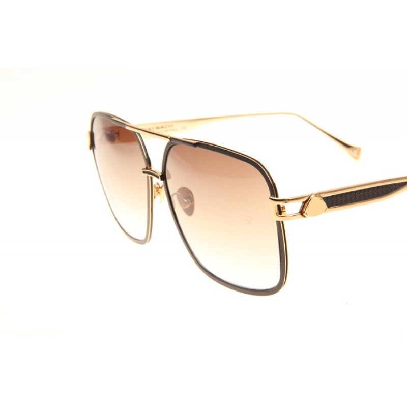 Maybach The Defiant I Sunglasses In Gold Black Gradient Brown