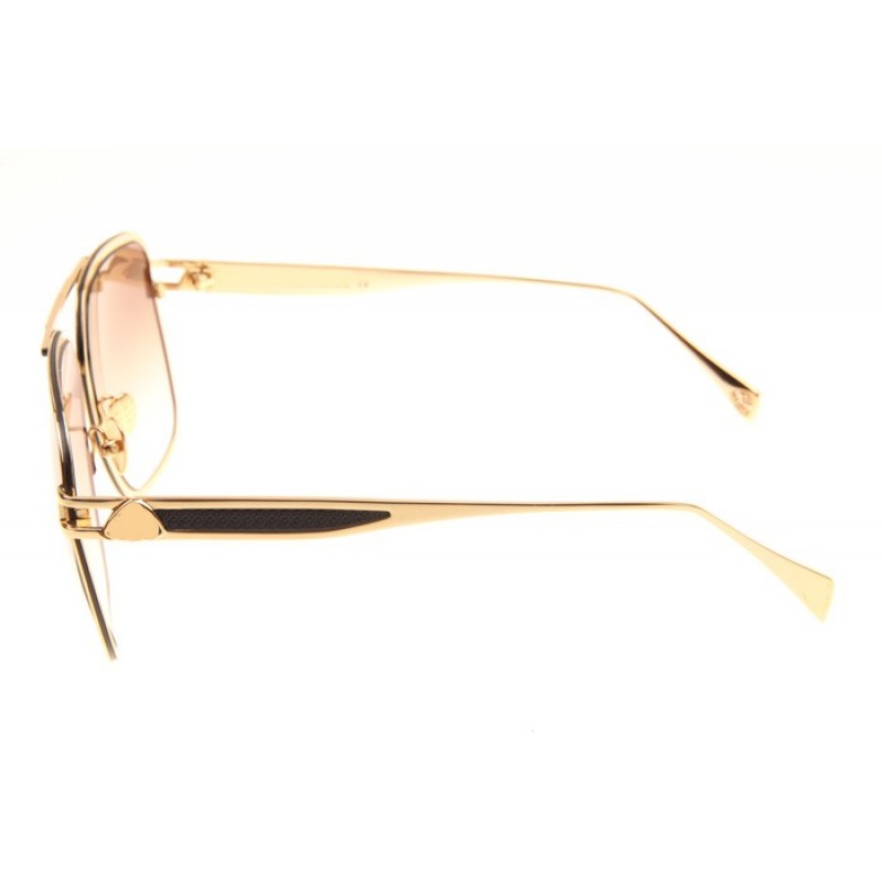 Maybach The Defiant I Sunglasses In Gold Black Gradient Brown