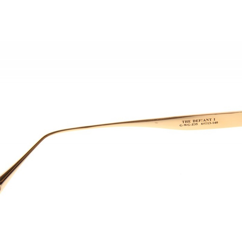 Maybach The Defiant I Sunglasses In Gold Black Gradient Brown