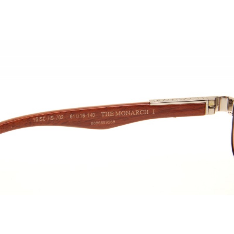 Maybach The Monarch I Sunglasses In Silver Brown