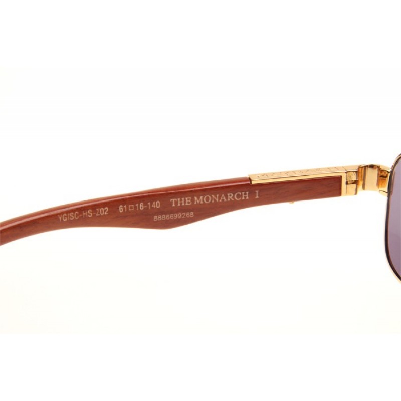 Maybach The Monarch I Sunglasses In Gold Grey