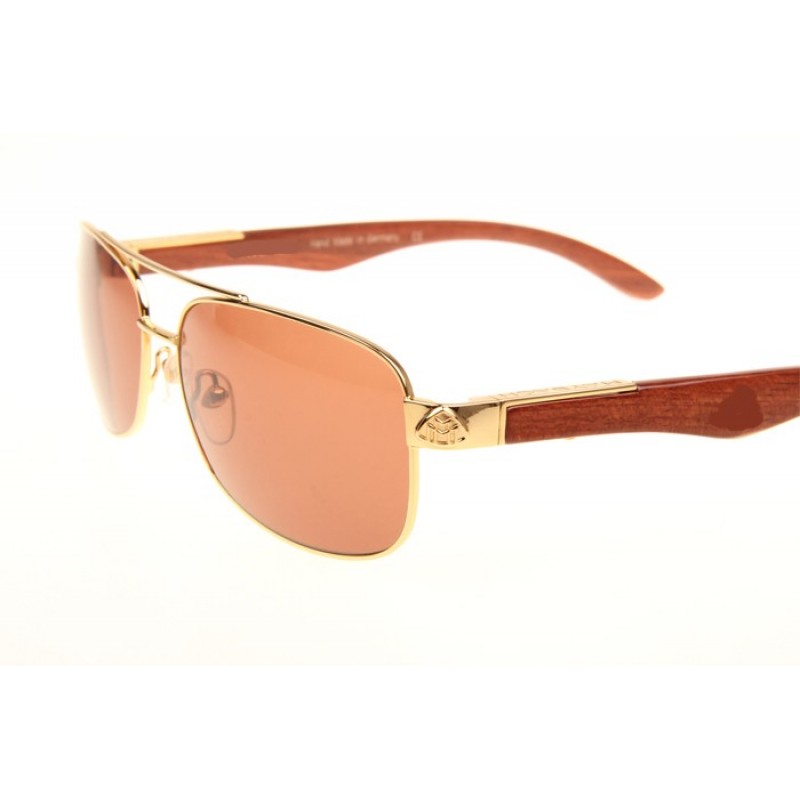 Maybach The Monarch I Sunglasses In Gold Brown