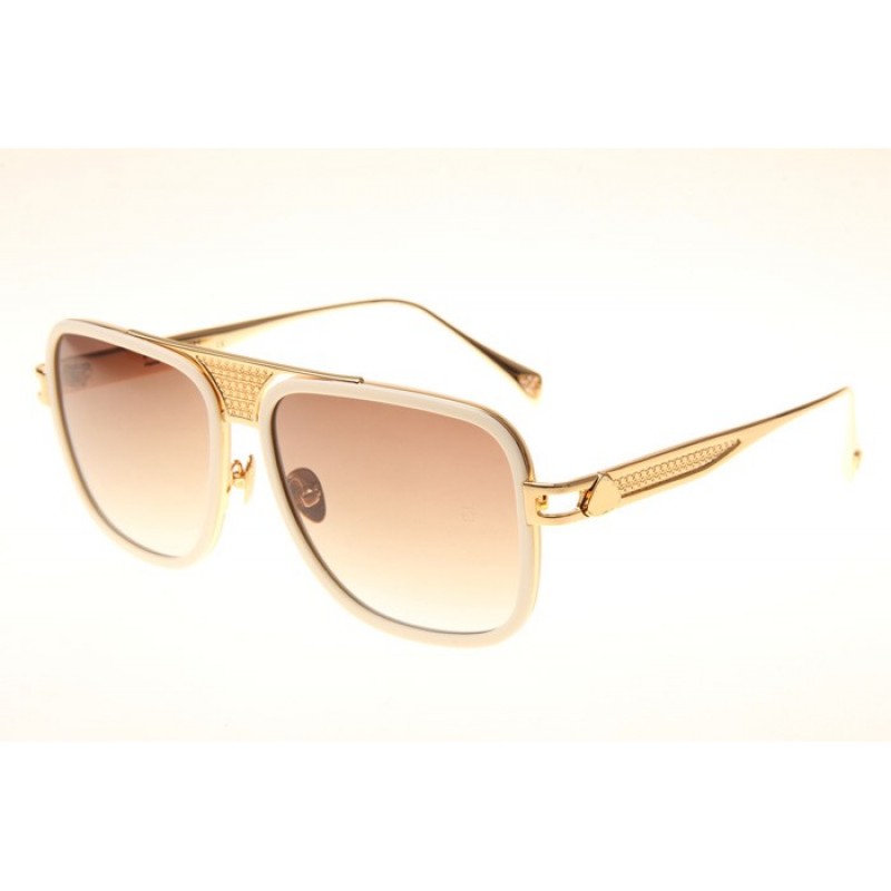 Maybach The Premier Sunglasses In White Gold