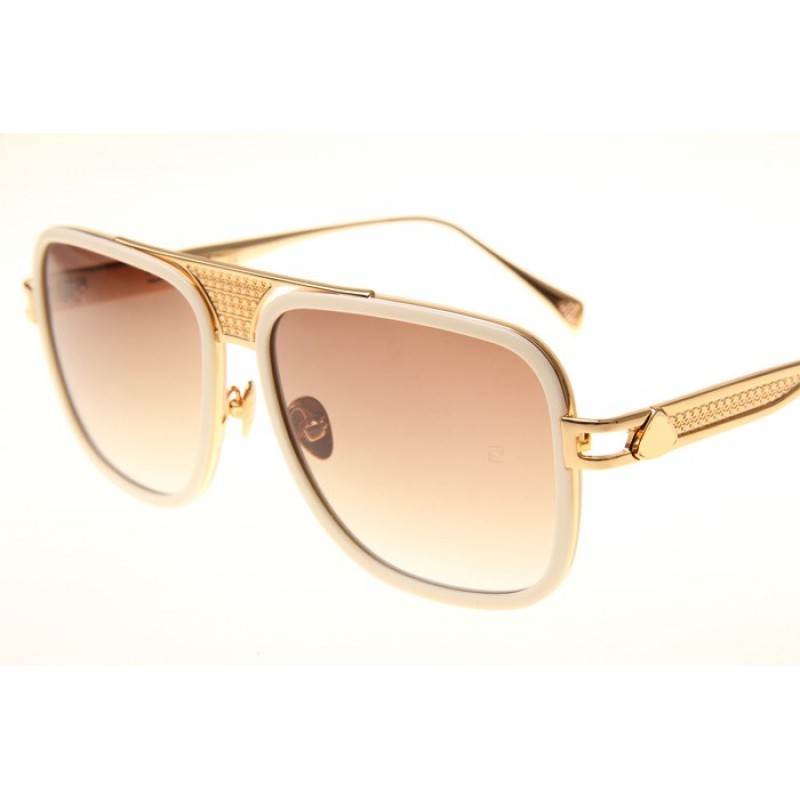 Maybach The Premier Sunglasses In White Gold