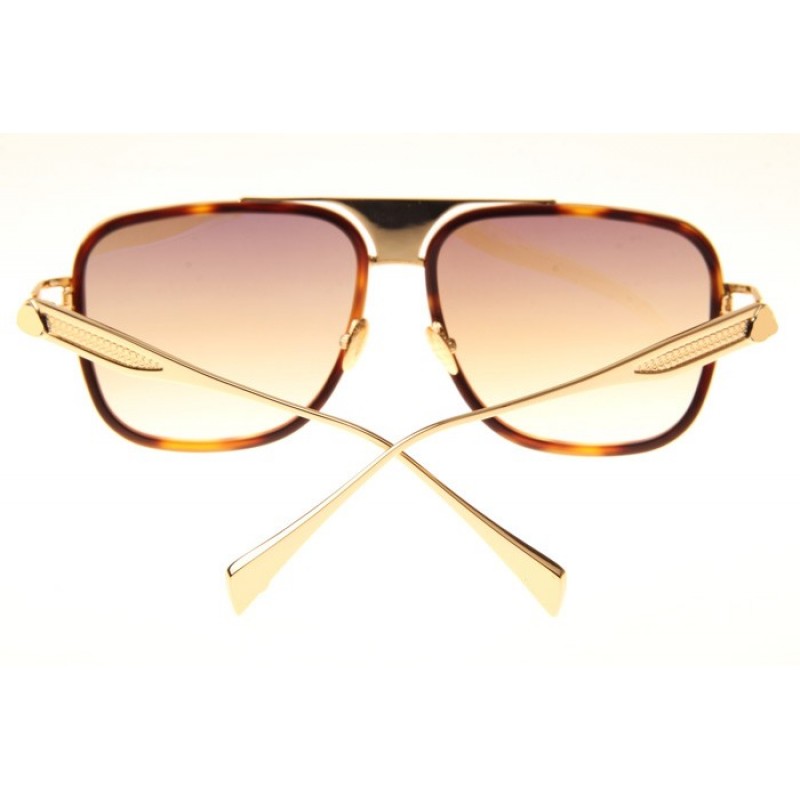 Maybach The Premier Sunglasses In Tortoise Gold
