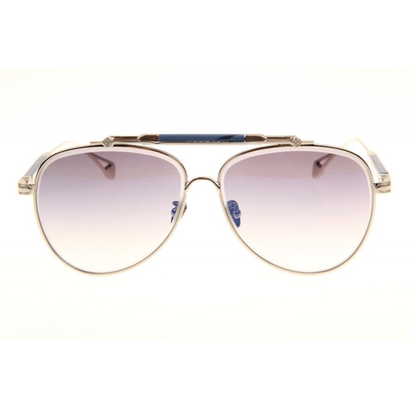 Maybach The Observer I Sunglasses In Silver Gradient Blue