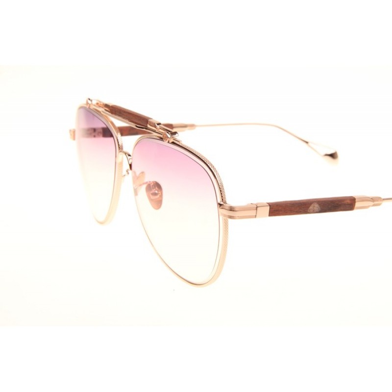 Maybach The Observer I Sunglasses In Rose Gold Gradient Pink