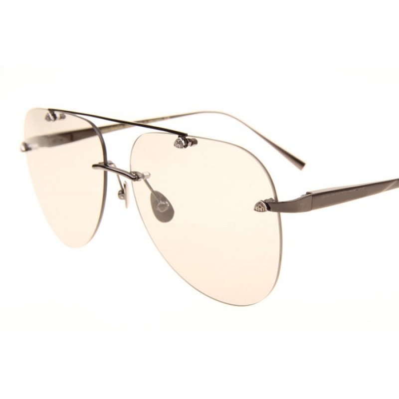 Maybach The Horizon I Sunglasses In Gunmetal Brown