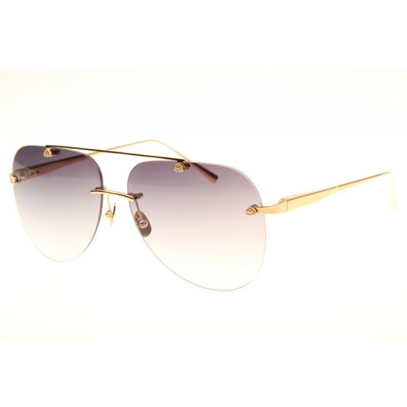 Maybach The Horizon I Sunglasses In Gold Gradient Grey