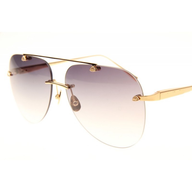 Maybach The Horizon I Sunglasses In Gold Gradient Grey