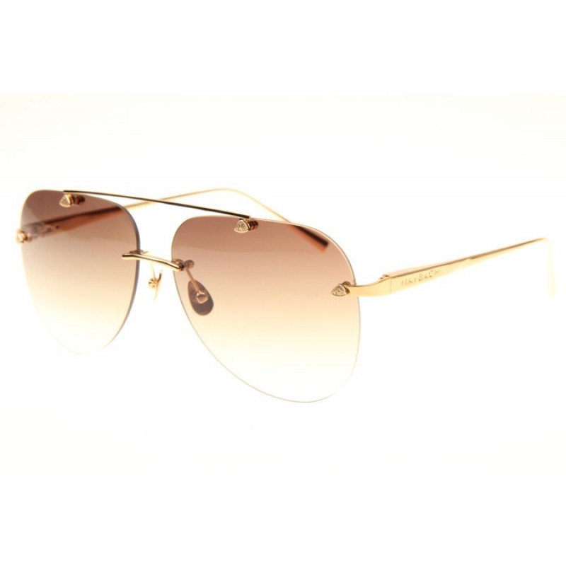 Maybach The Horizon I Sunglasses In Gold Gradient Brown