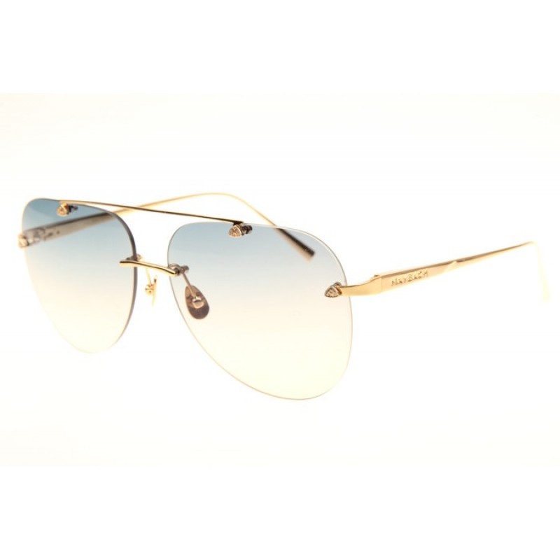 Maybach The Horizon I Sunglasses In Gold Gradient ...