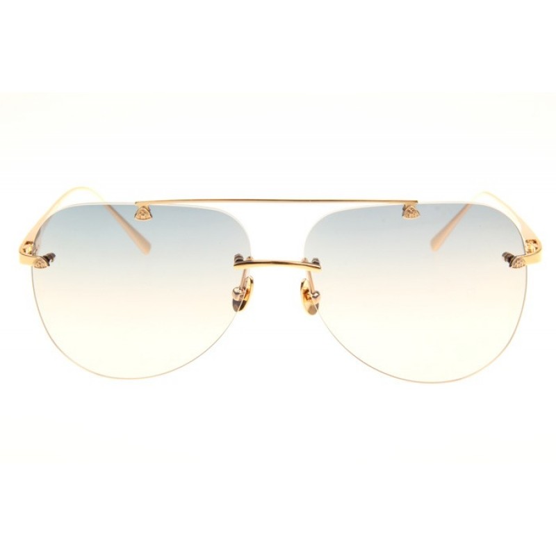 Maybach The Horizon I Sunglasses In Gold Gradient Blue