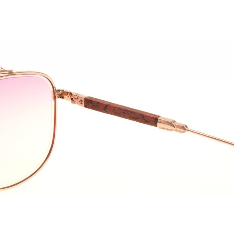 Maybach The Observer II Sunglasses In Rose Gold Gradient Pink