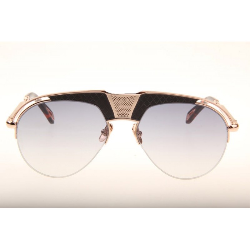 Maybach The Challenger Sunglasses In Rose Gold