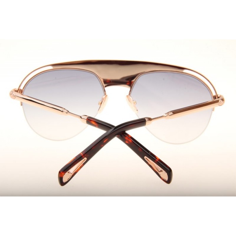 Maybach The Challenger Sunglasses In Rose Gold