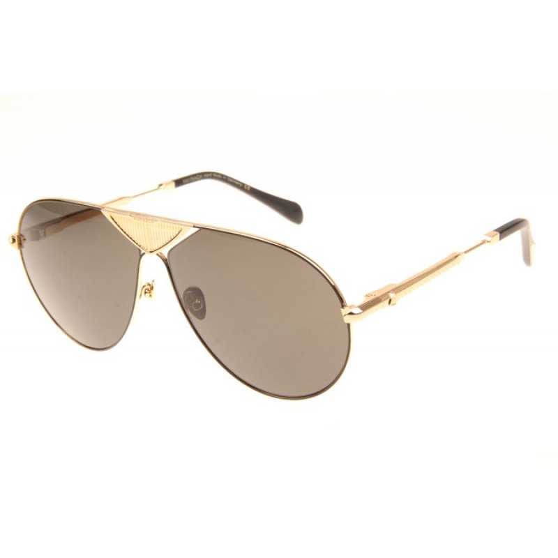 Maybach The Roadster Sunglasses In Gold Black Gree...