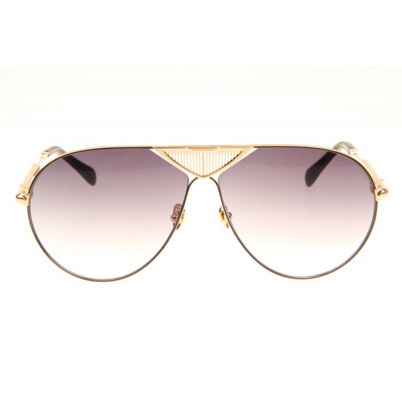 Maybach The Roadster Sunglasses In Gold Black Gradient Grey